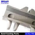 Casting de acero del bastidor de aluminio de la pieza de bastidor de arena